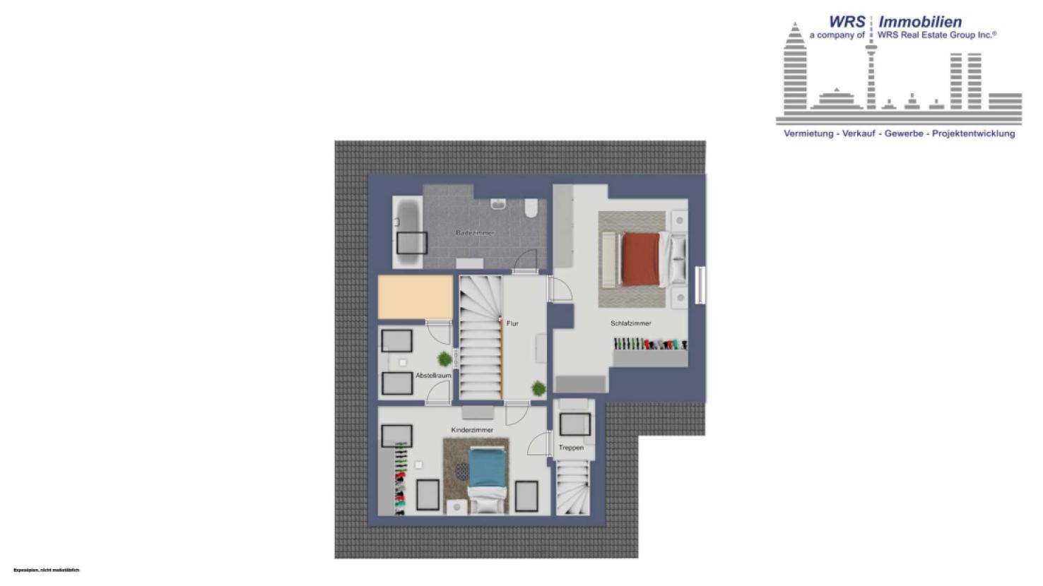 Grundriss Dachgeschoss 2