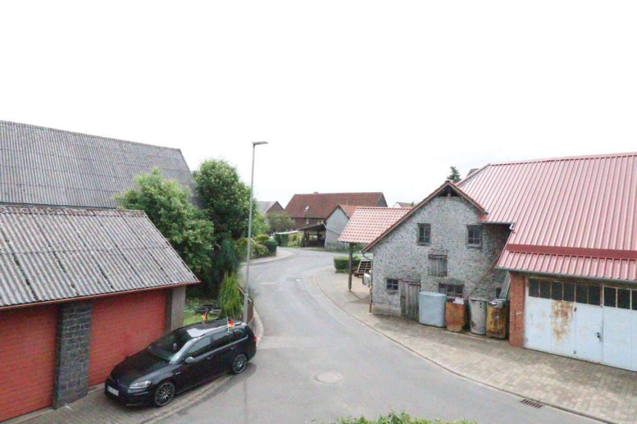 Blick von der Dachterrasse