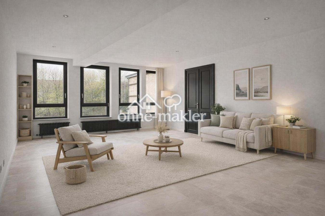 Wohnzimmer virt. Home Staging