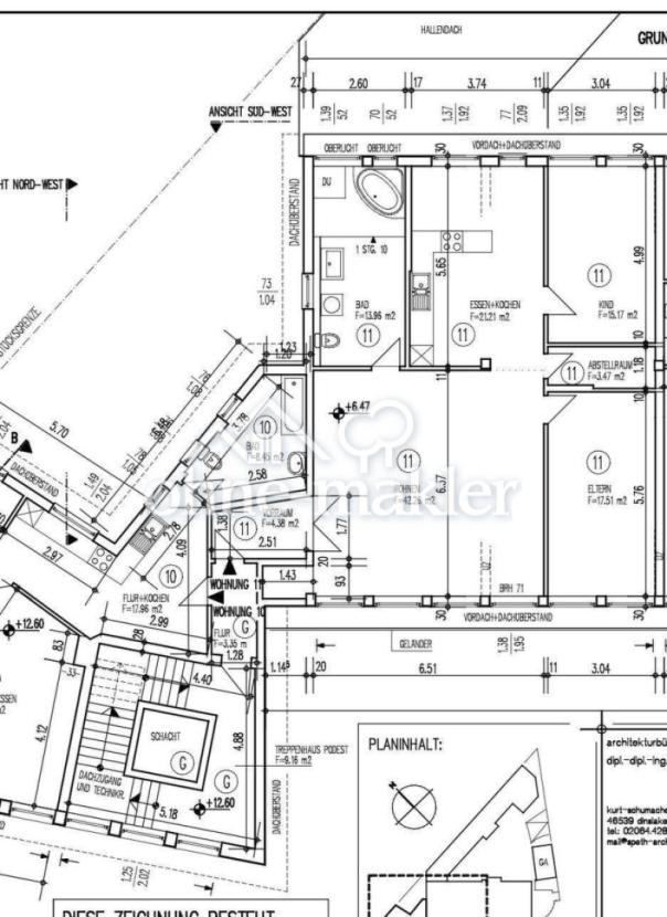 Grundriss Wohnung Nr. 11