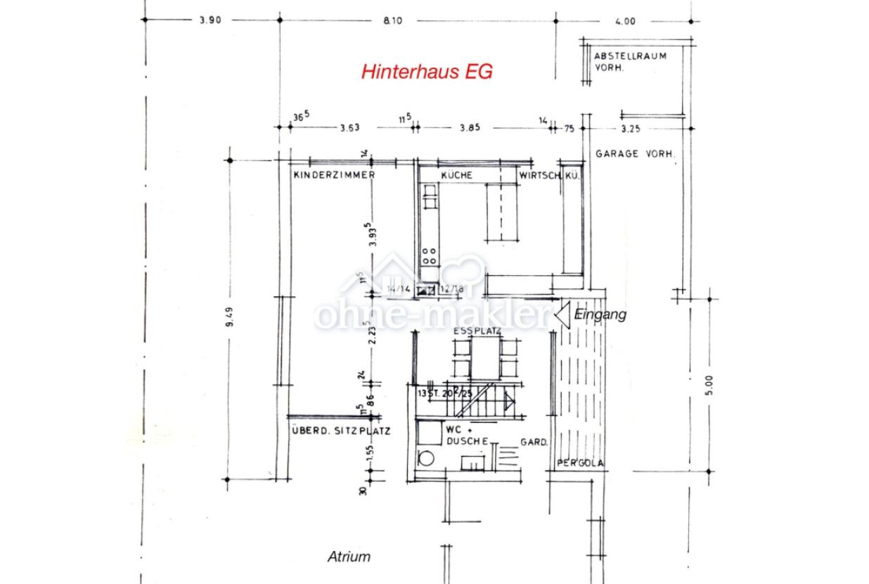 Hinterhaus EG