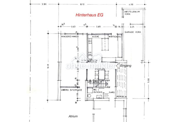 Hinterhaus EG