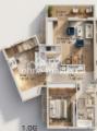 Grundriss der Wohnung