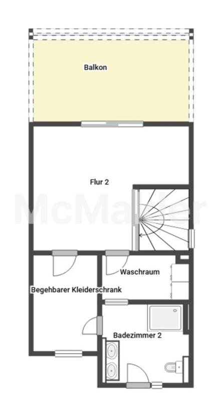 Grundriss Skizze 2.OG