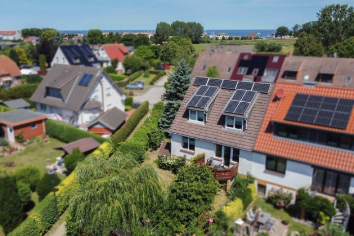 Ansicht Garten und Terrasse