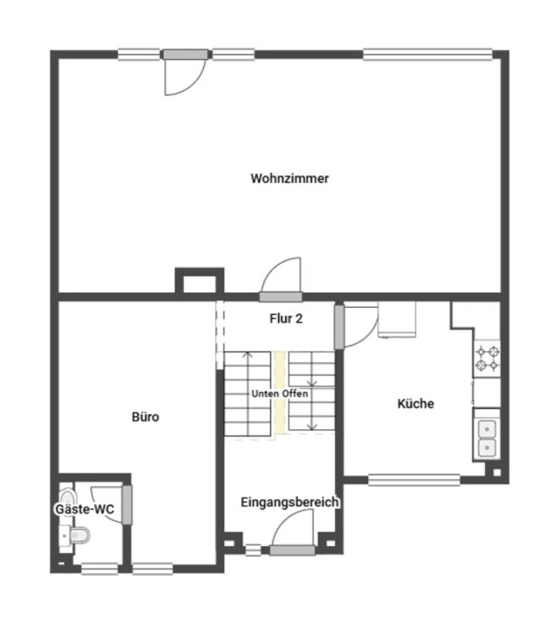 Grundriss Skizze EG