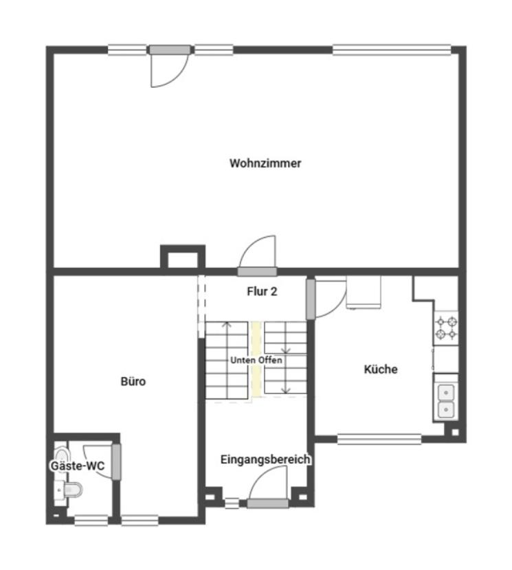 Grundriss Skizze EG