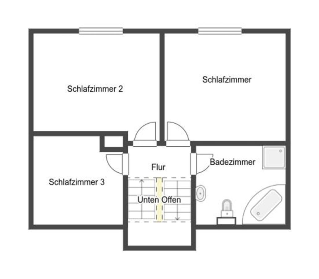 Grundriss Skizze OG