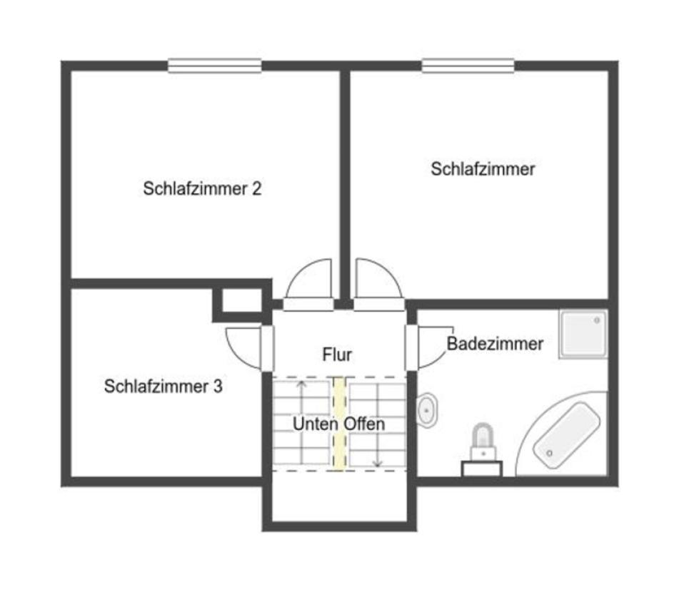Grundriss Skizze OG