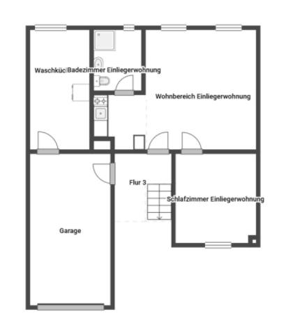 Grundriss Skizze UG