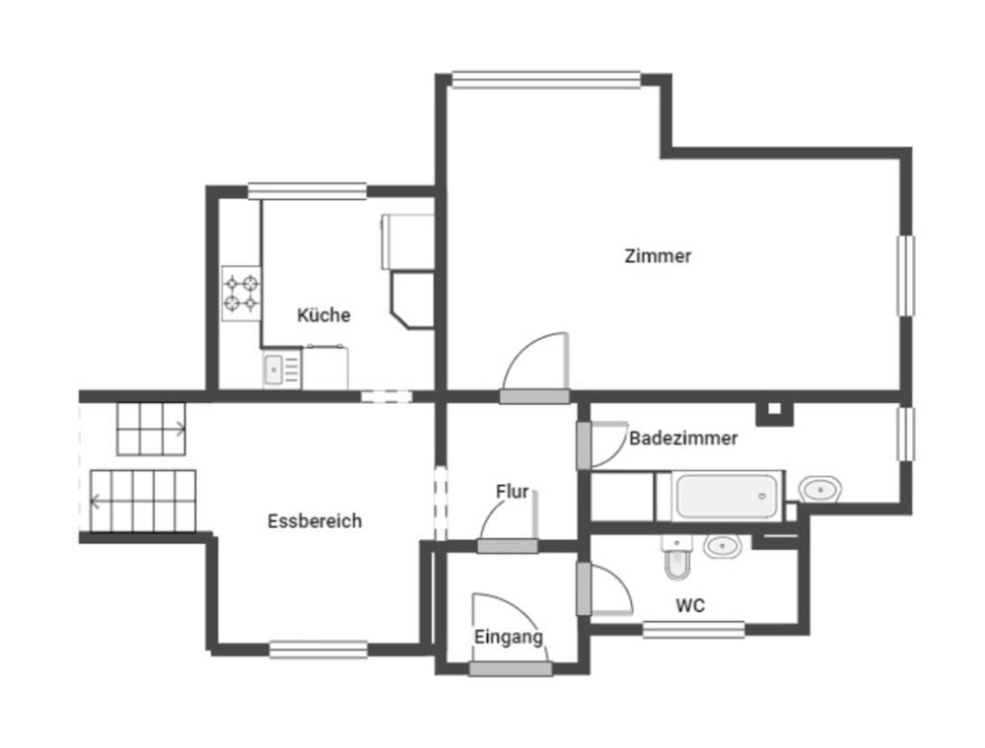 Grundriss Skizze EG