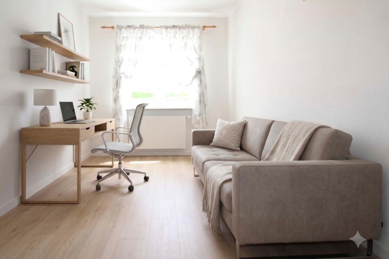 Kinderzimmer _ Büro - Modernisiertes Raumbeispiel