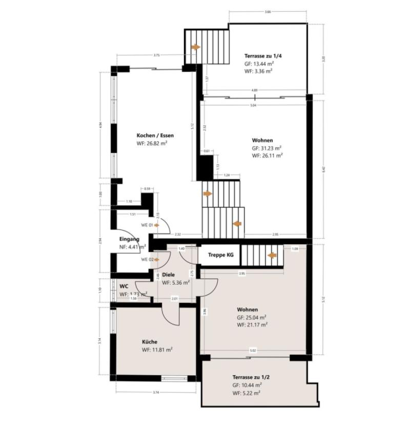 Grundriss Skizze EG