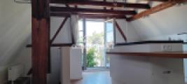 Blick auf Balkon (West)