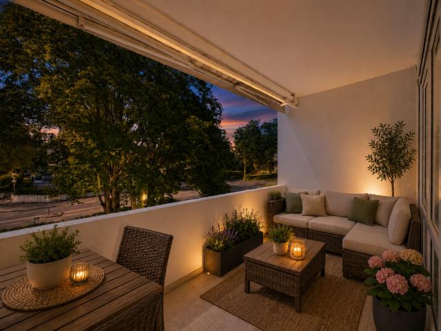 Balkon Staging