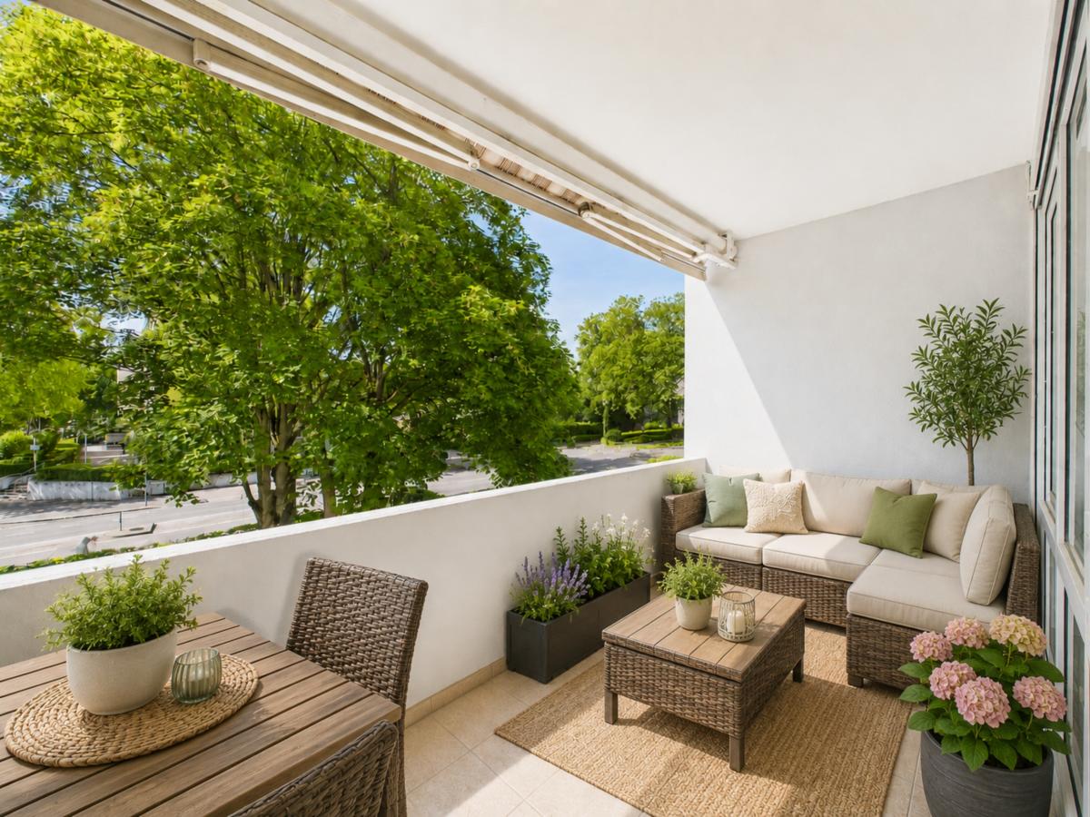 Balkon Staging
