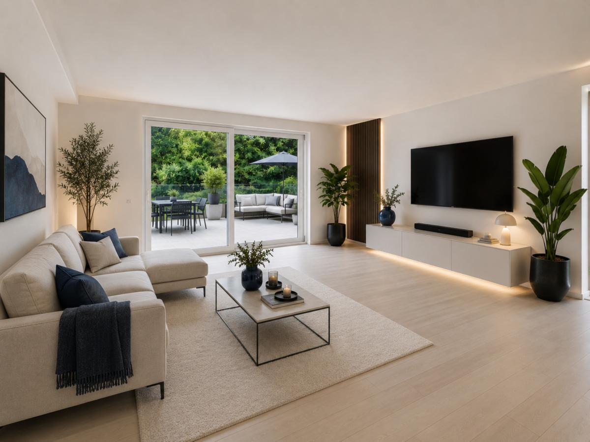 Wohnzimmer Staging