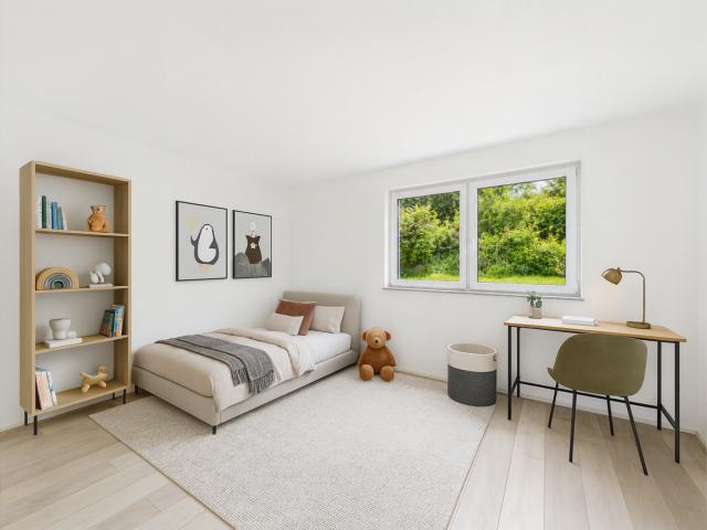 Schlafzimmer EG Staging