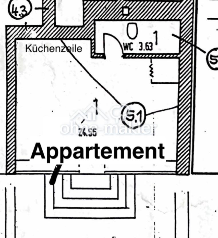 Grundriss Appartement