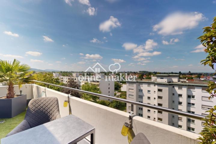 Aussicht von dem Balkon