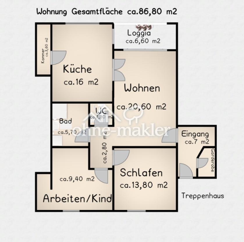 Grundriss 2D