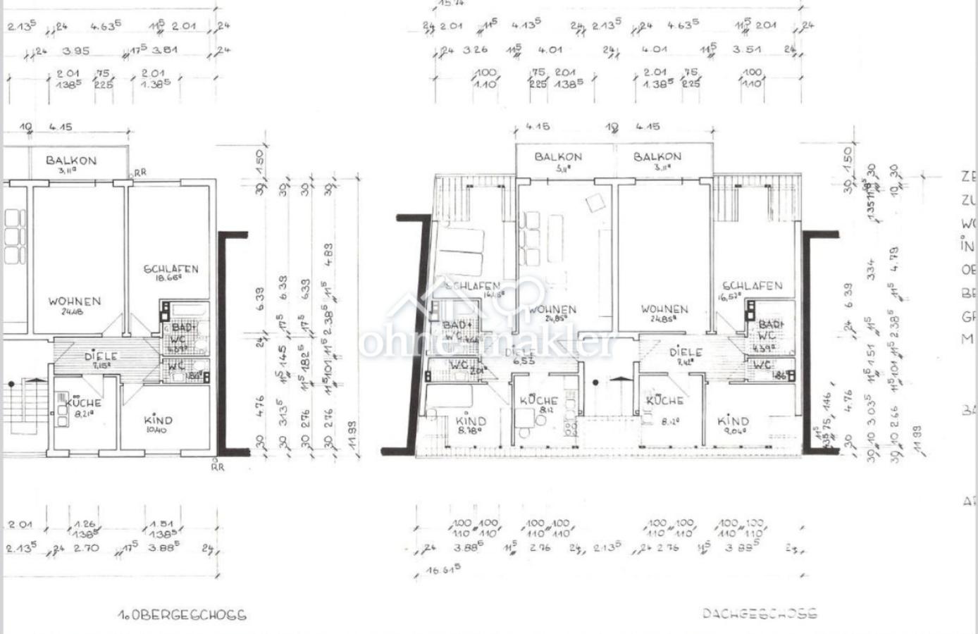Grundriss Dachgeschoss