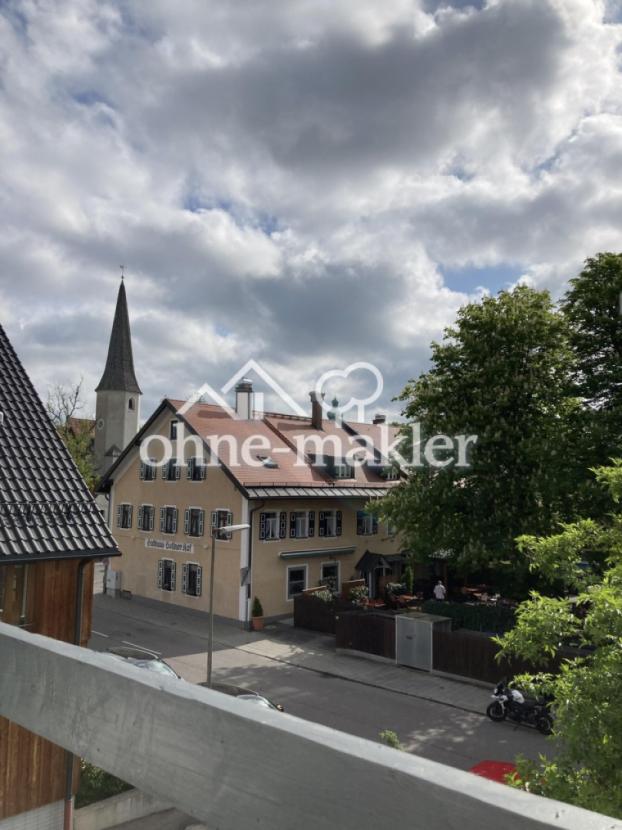Balkon Ausblick links