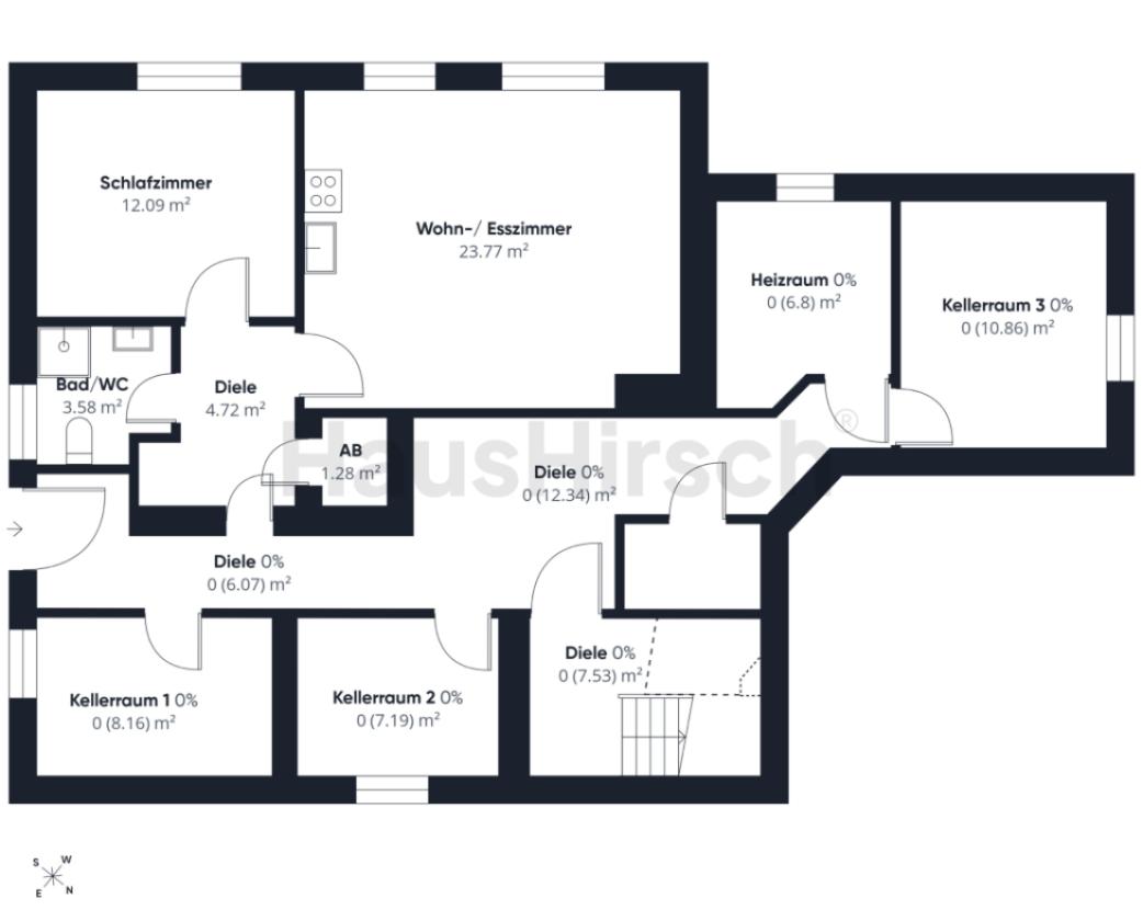 Grundriss Untergeschoss