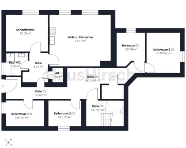 Grundriss Untergeschoss