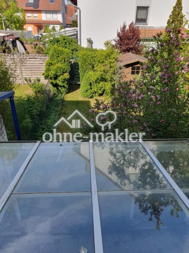 Garten - Blick vom OG