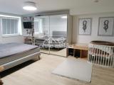 Schlafzimmer im Souterrain