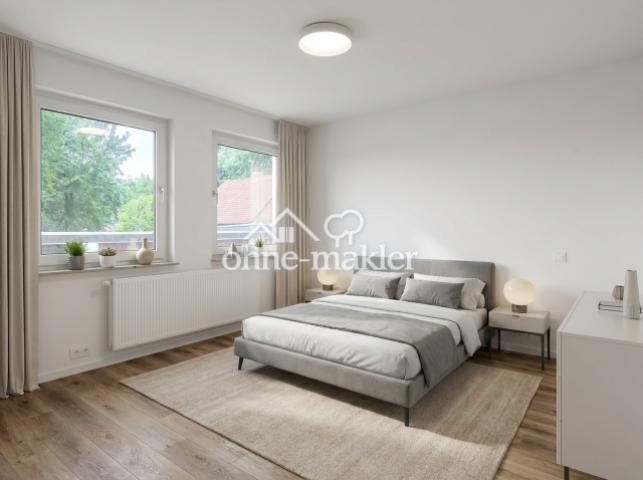 Schlafzimmer - KI eingerichtet