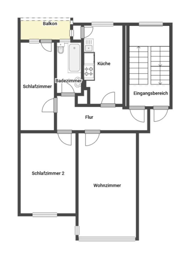 Grundriss Skizze