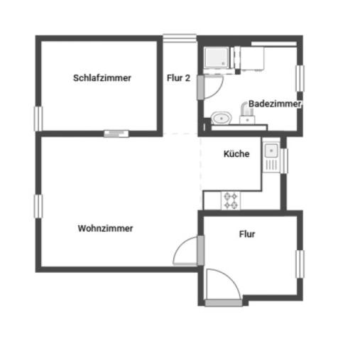 Grundriss Skizze