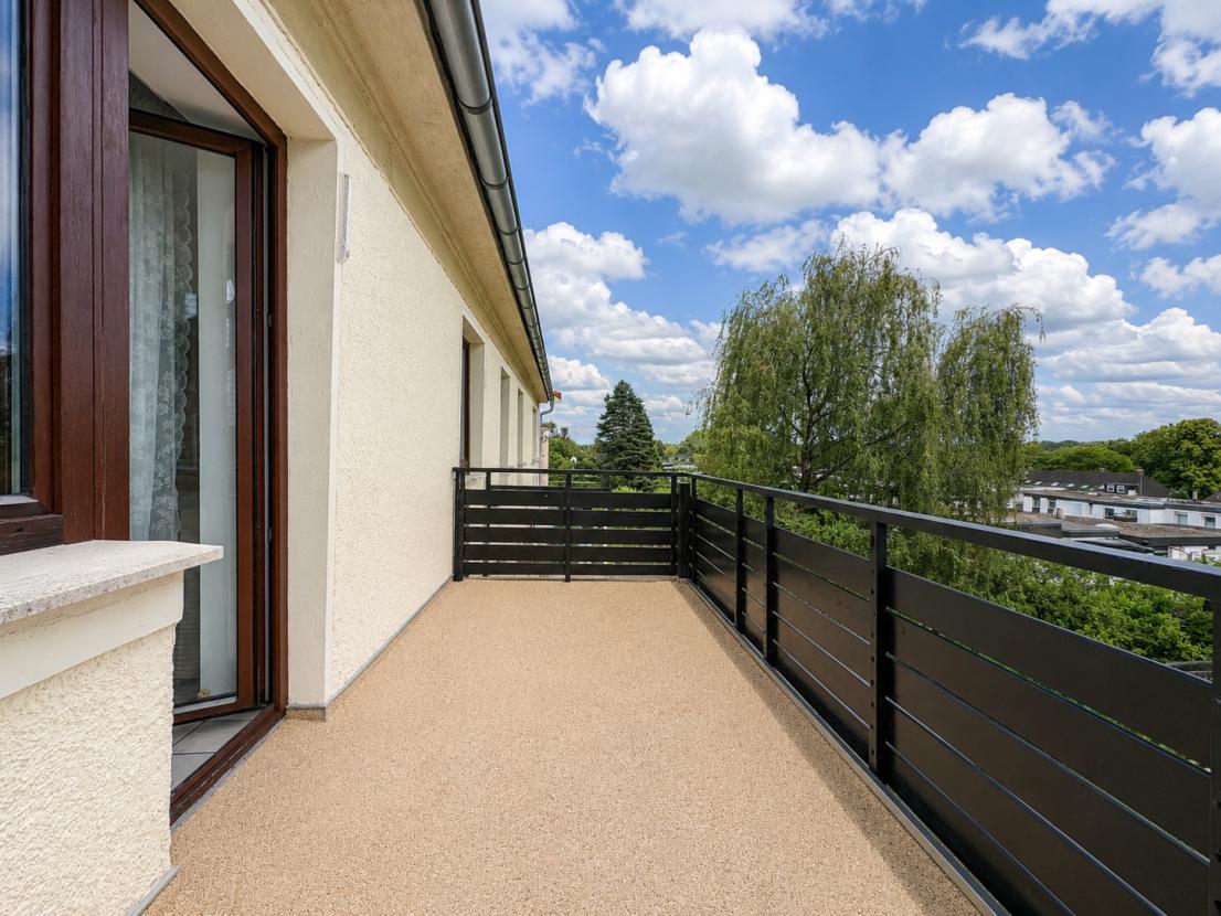 Ansicht Balkon