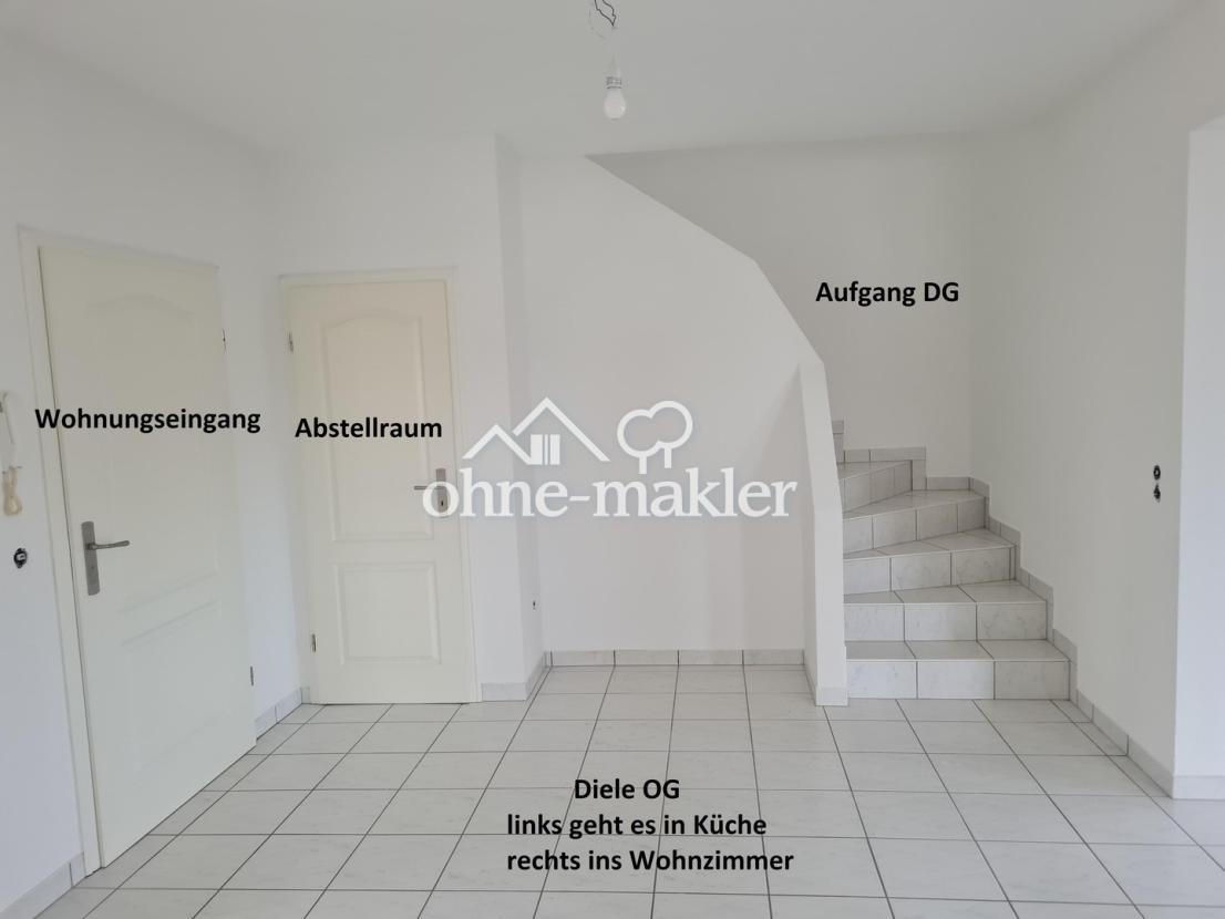 Aufgang Wohnung zum Dachgescho