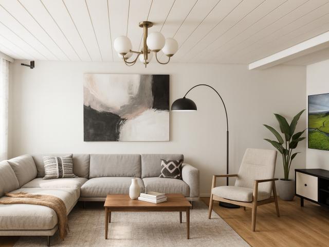 Wohnzimmer (KI Staging)