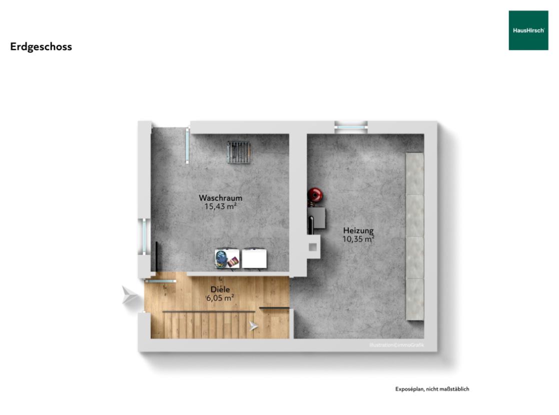 Erdgeschoss Grundriss