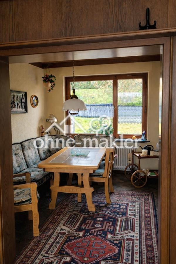 Esszimmer mit Gartenblick EG