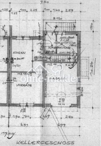 Grundriss Keller