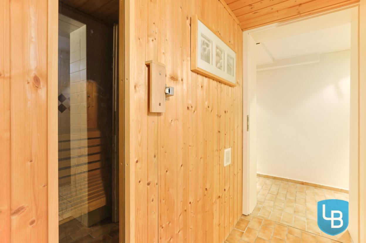 Sauna im Keller