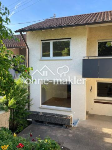 Blick auf das Haus von Süden