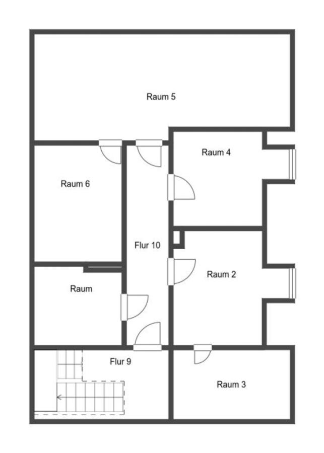 Grundriss Skizze 2. OG