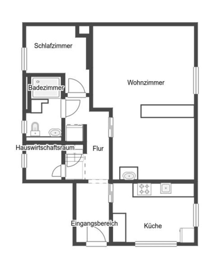 Grundriss Skizze EG