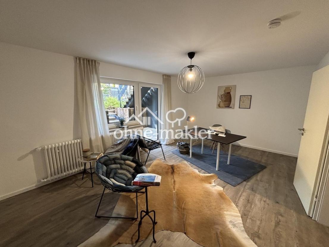 Büro im Gartengeschoss