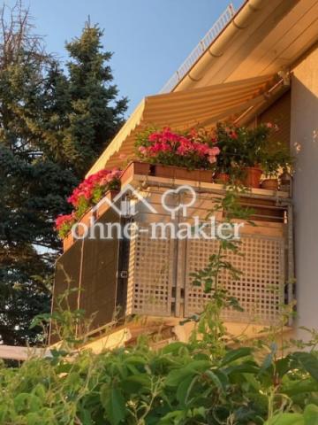Balkon mit Balkonkraftwerk