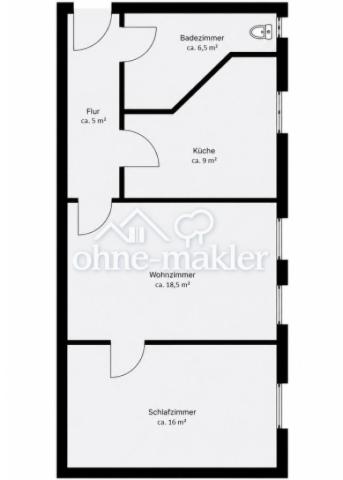 Grundriss der Wohnung