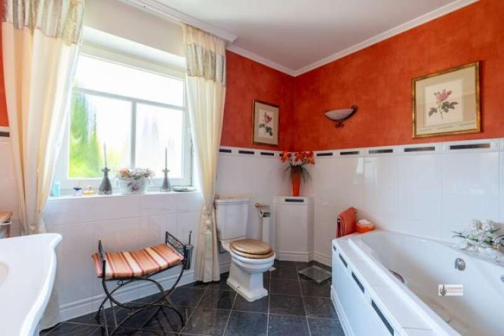 Blick ins Badezimmer