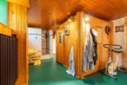 Sauna mit Dusche