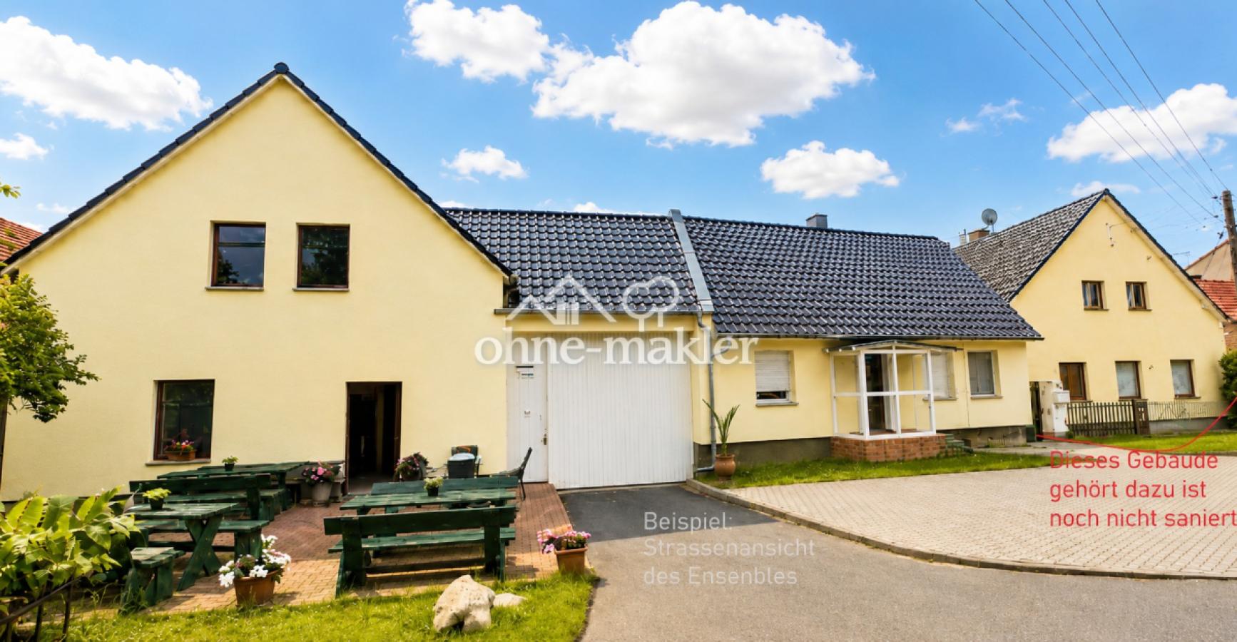 Ensemble (Farbe Haus rechts KI